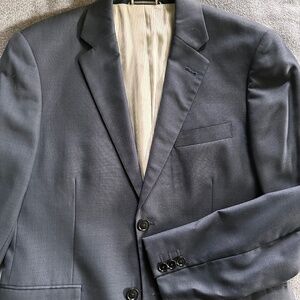 Frank and Oak Laurier Wool Lightweight Navy Suit (FREE SHIPPING)